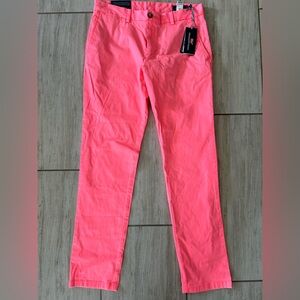 NWT Vineyard Vines breaker pant 32x32 papaya passion
